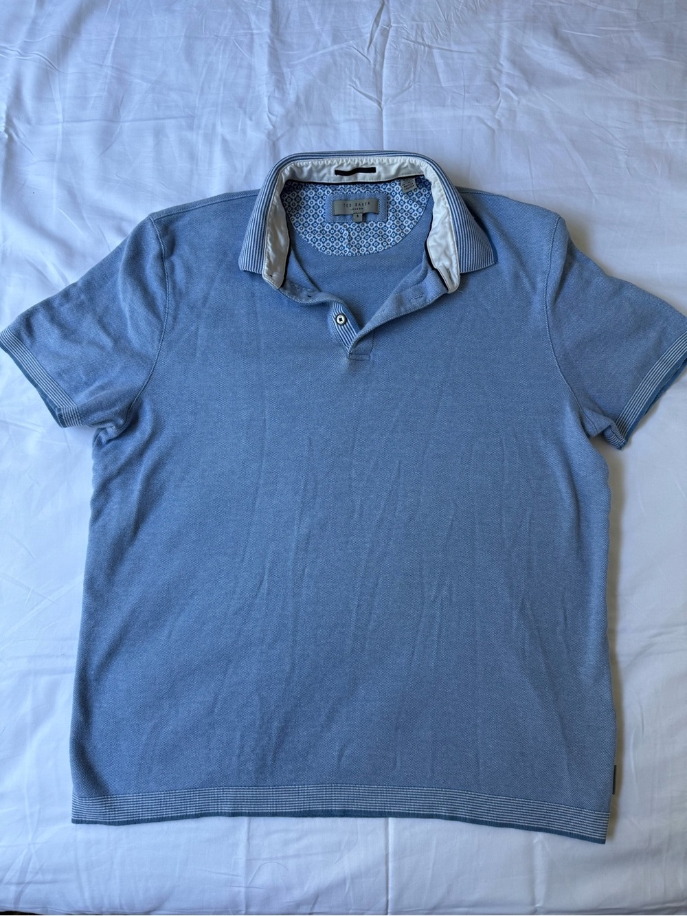Ted Baker knit collared shirt size small